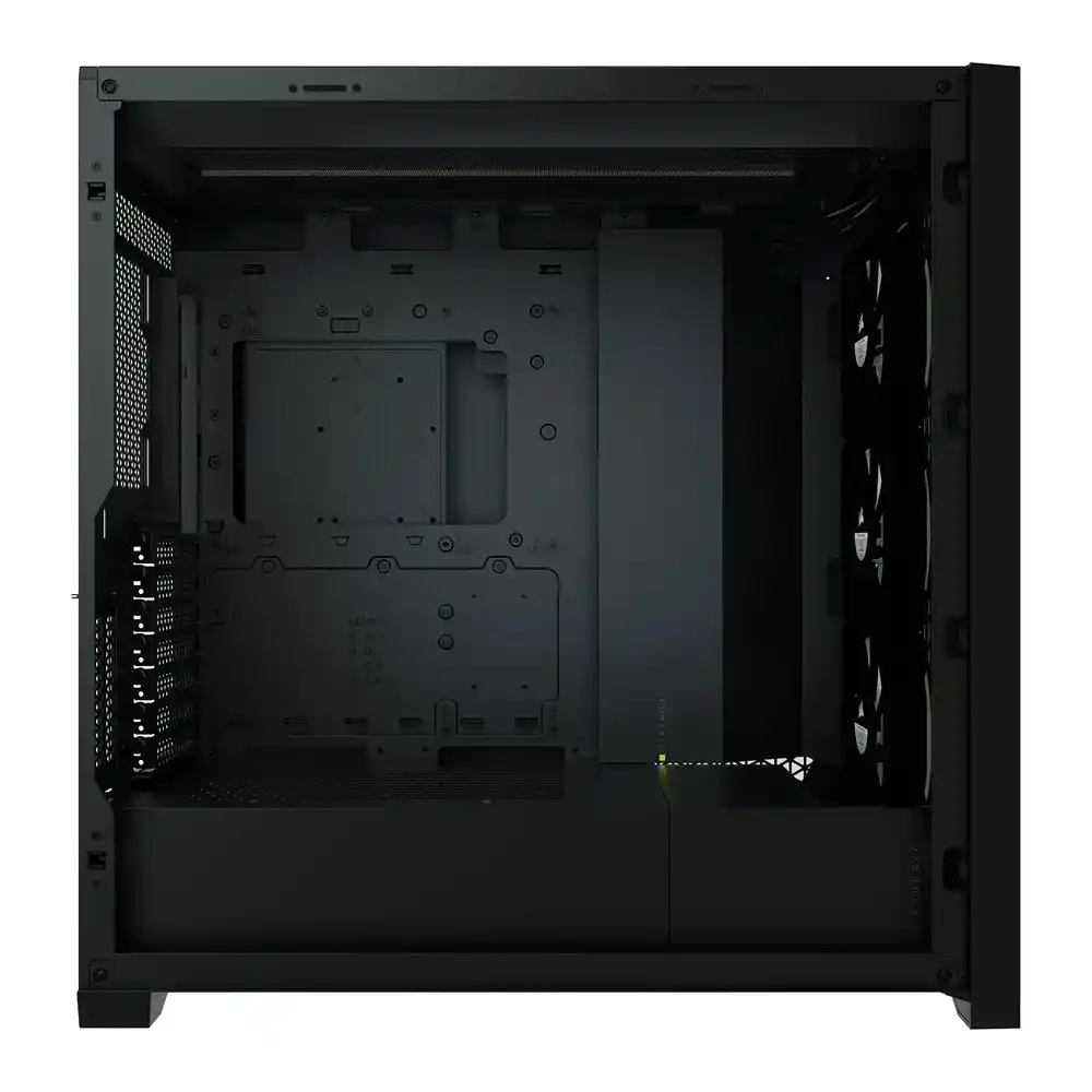 (image for) Corsair iCUE 5000X RGB Black Mid Tower Tempered Glass PC Gaming Case